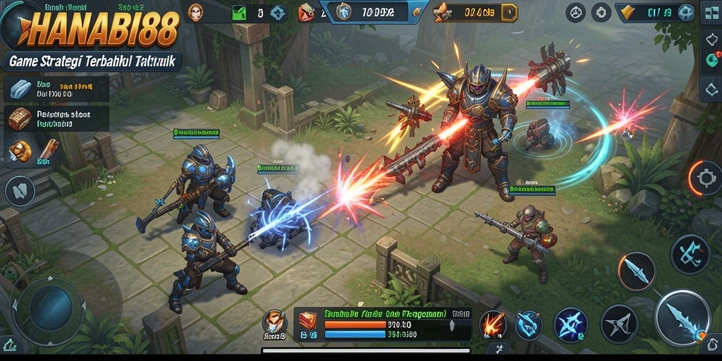 Gameplay menarik dari HANABI88 yang menunjukkan taktik strategis.