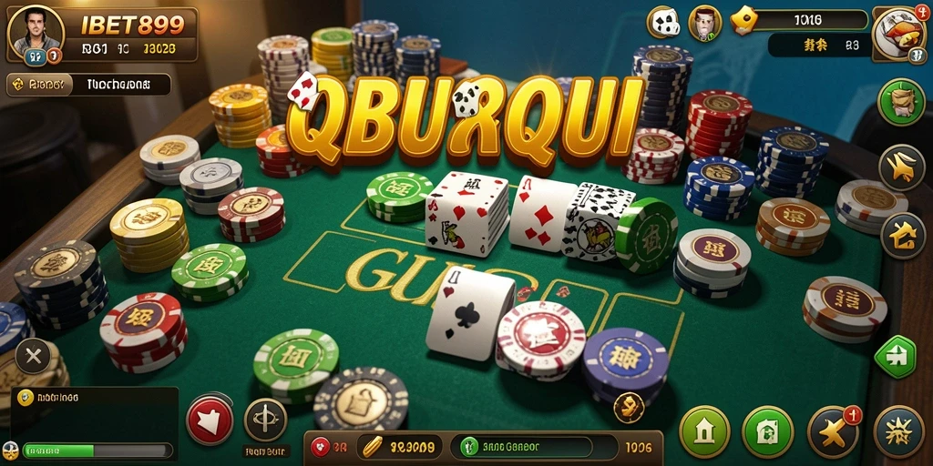 Tampilan gameplay seru di IBET899 QiuQiu.