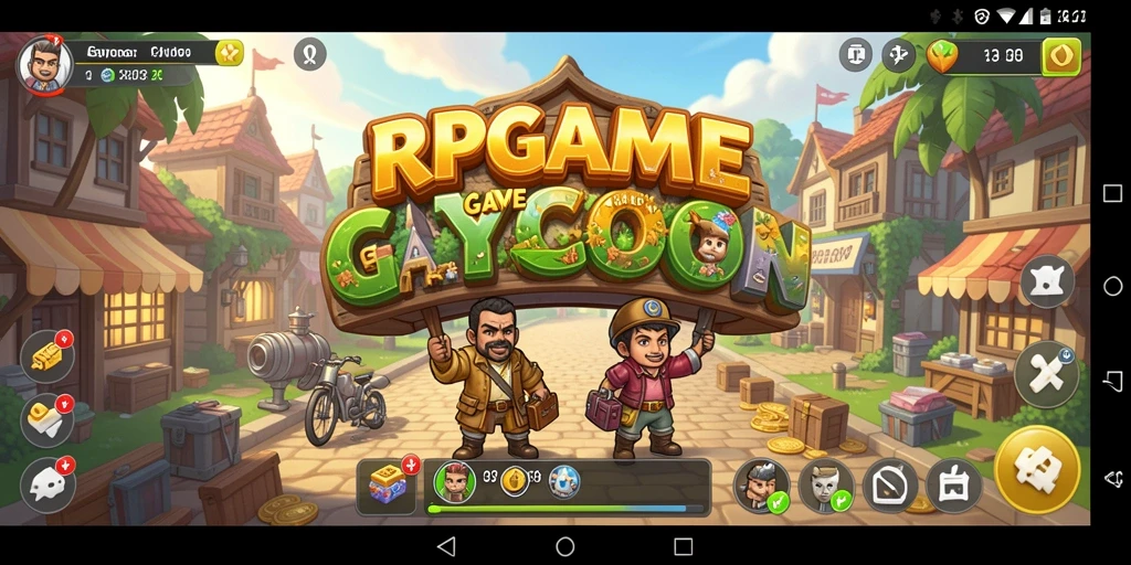 Tampilan menarik dari gameplay RPGAME yang seru dan strategis.