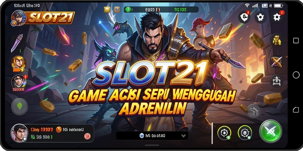 Gameplay SLOT21 yang mendebarkan dan penuh aksi.