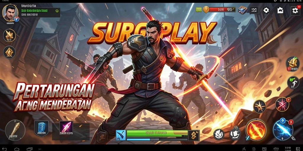 Tangkapan layar SURGAPLAY menampilkan aksi seru dalam gameplay.
